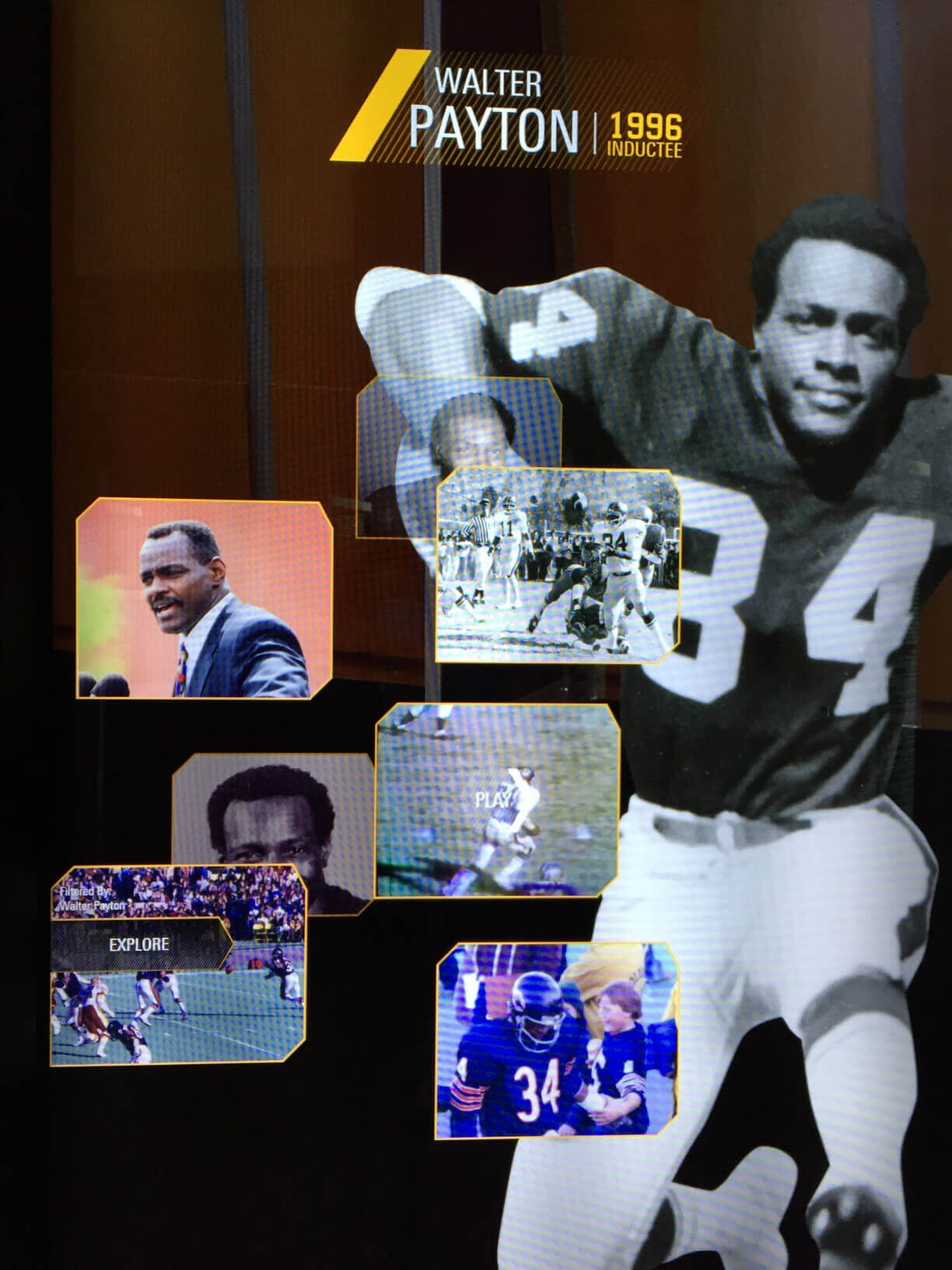 walter payton pictures