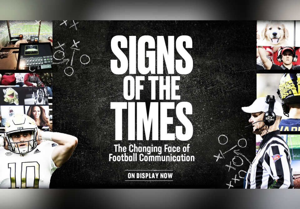 Signs of the Times: The Changing Face of Football Communication