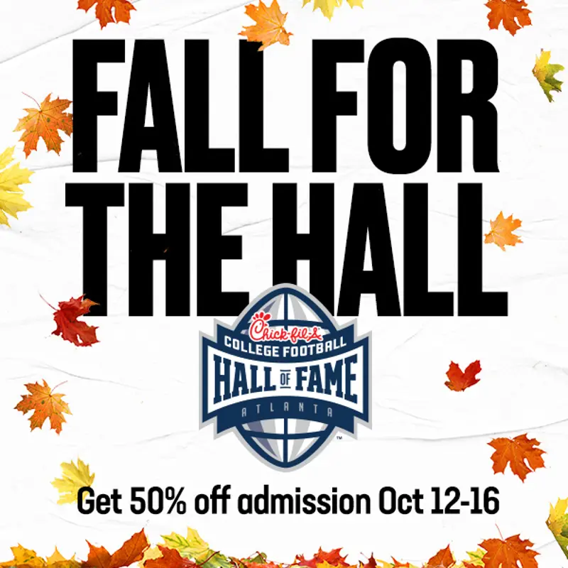 Fall for the Hall: 50% Off Tickets during Fall Break